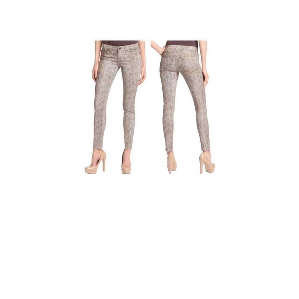Rich and skinny snake print pants  Size 28